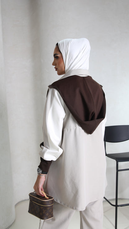 بدله من قطعتين خام سبورت التوب طول ٣٢ انش