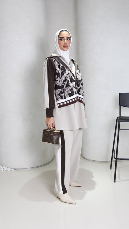 بدله من قطعتين خام سبورت التوب طول ٣٢ انش