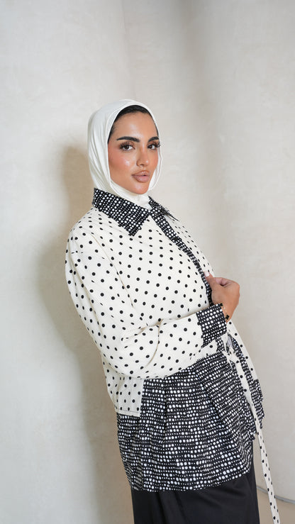 Polka dot set