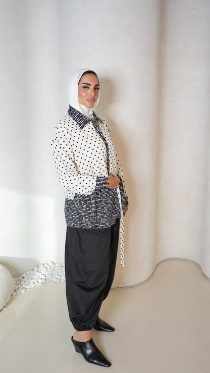 Polka dot set